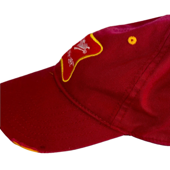 Distressed Miller High Life Red Cap, Adult - Picture 4 of 10